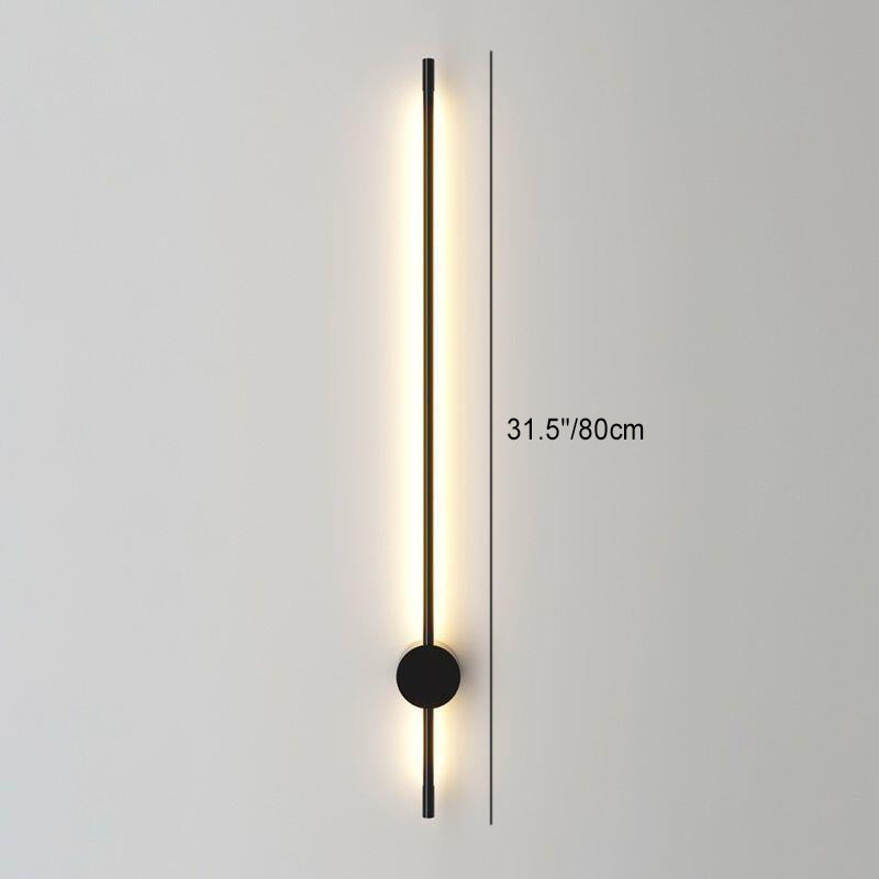 Long Stick Iron Aluminum Wall Lamp