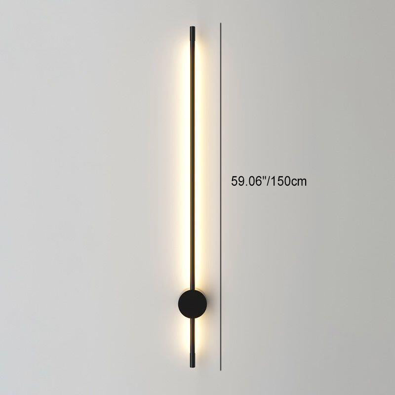Long Stick Iron Aluminum Wall Lamp
