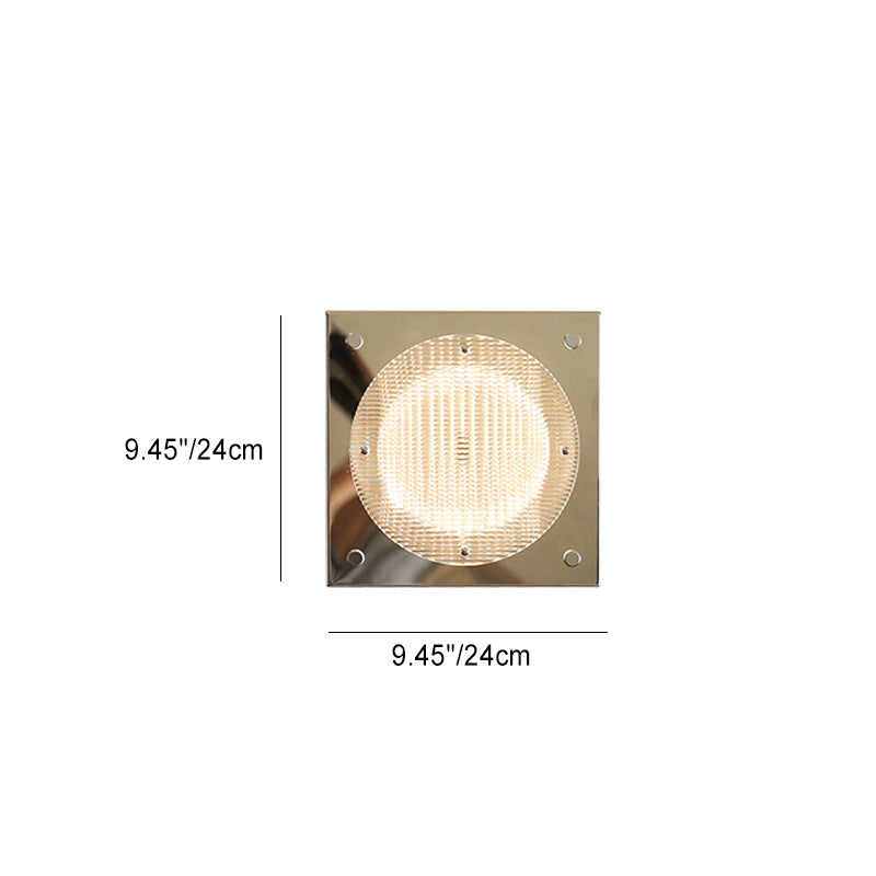 Square Hardware Acrylic Living Wall Lamp