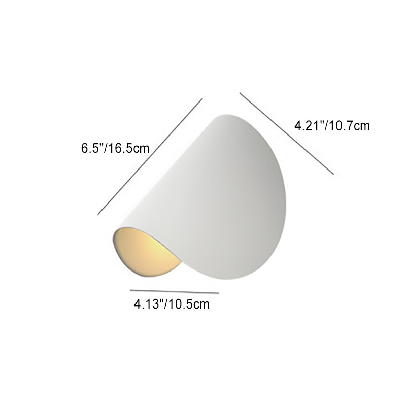 Round Free Adjustment Aluminum Wall Lamp