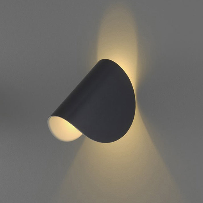 Round Free Adjustment Aluminum Wall Lamp