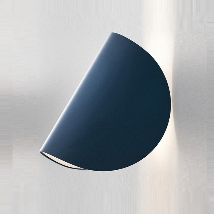 Round Free Adjustment Aluminum Wall Lamp