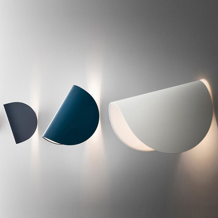 Round Free Adjustment Aluminum Wall Lamp