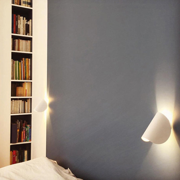Round Free Adjustment Aluminum Wall Lamp