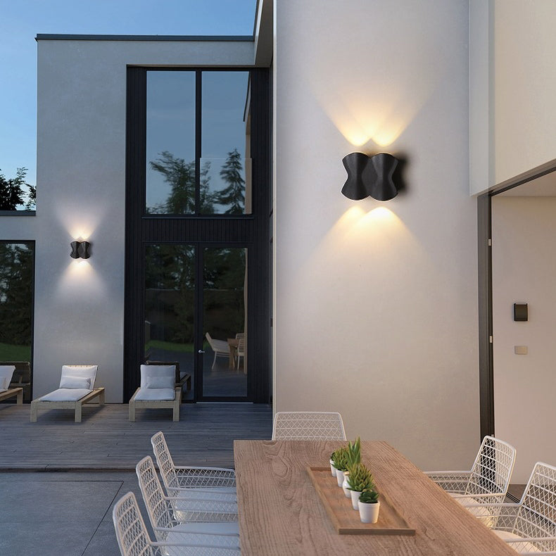 Aluminum Iron Patio Outdoor Light