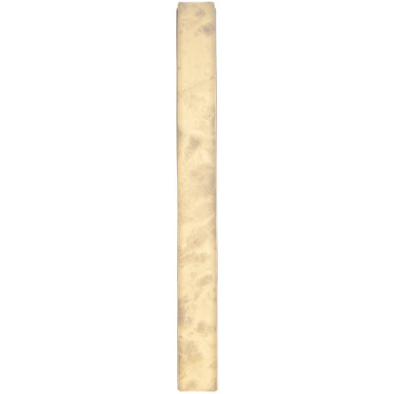 Long Strip Copper Marble Wall Lamp