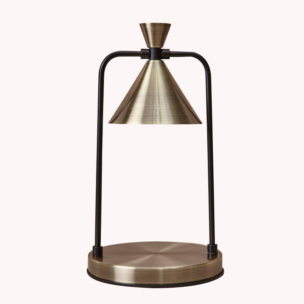 Iron Cone Steel Melting Table Lamp