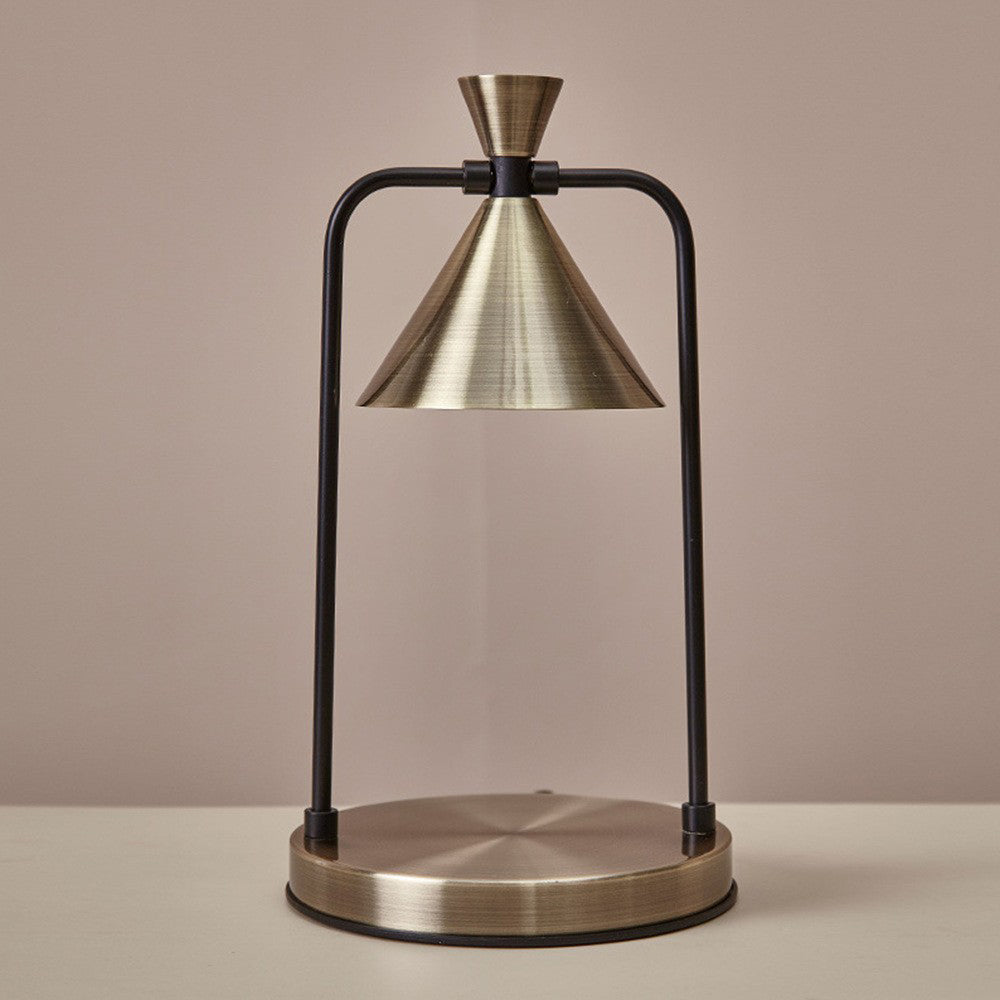Iron Cone Steel Melting Table Lamp