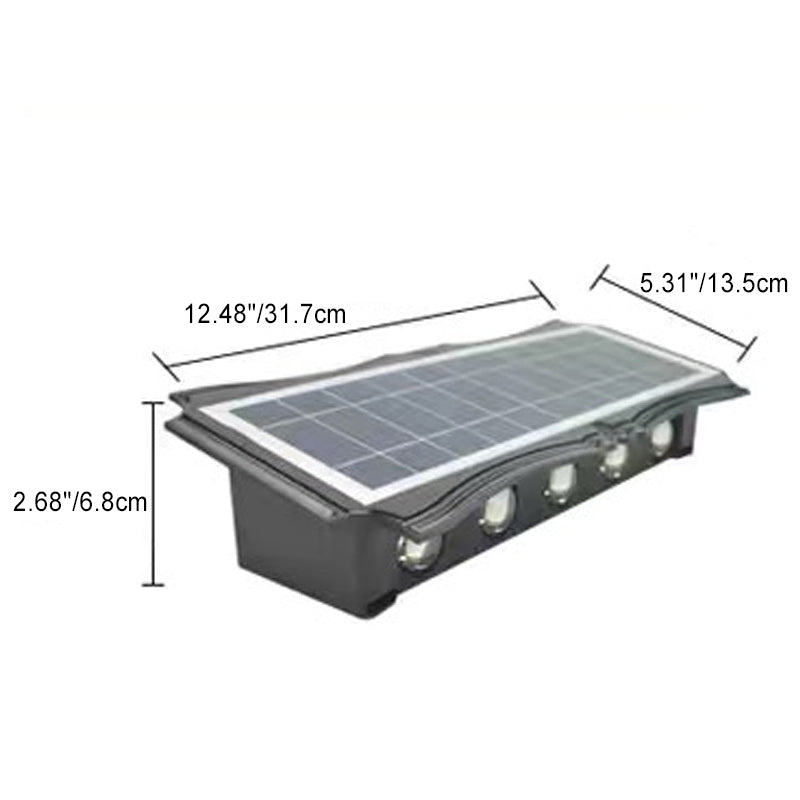 Rectangle Silicone ABS Patio Outdoor Light