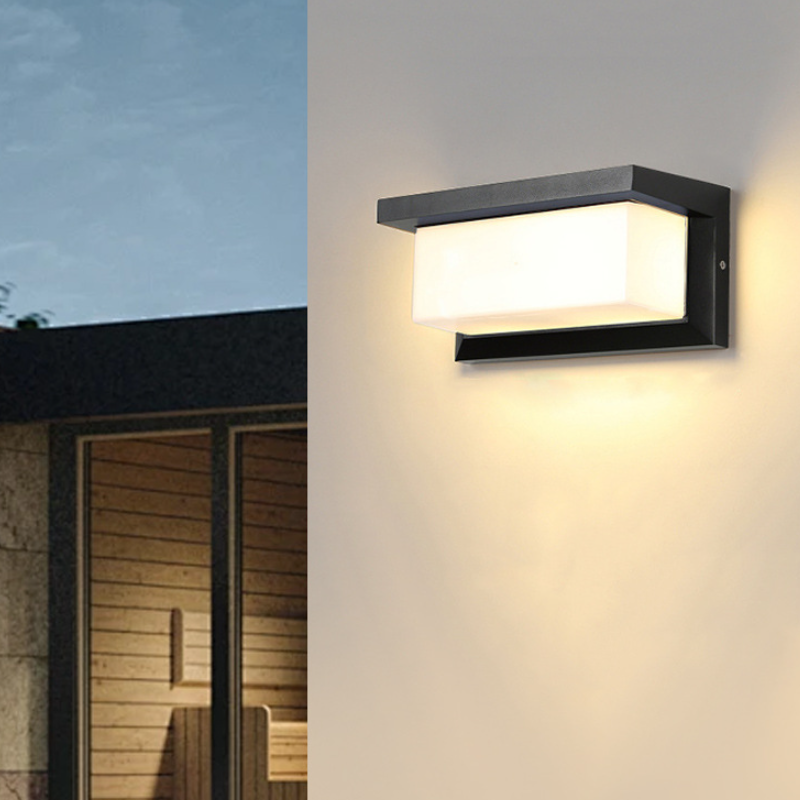 Aluminum Acrylic PC Patio Outdoor Light
