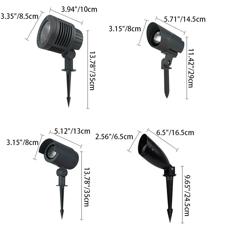 Aluminum Hardware Lawn Ground Outdoor Light
