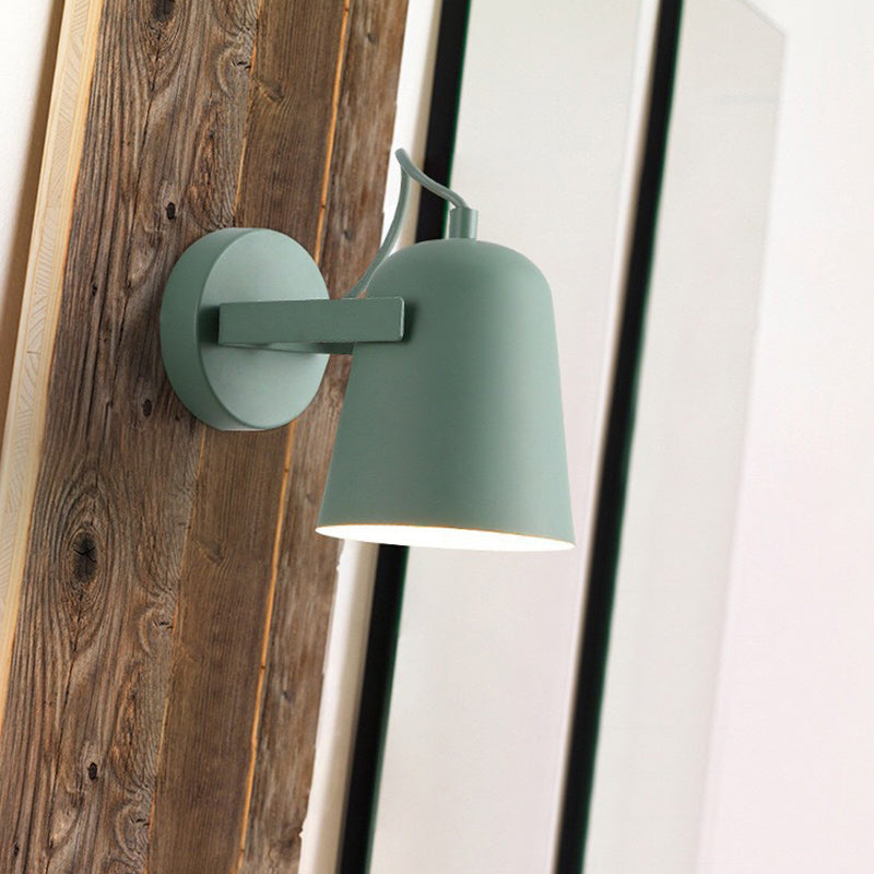 Macarons Rotatable Iron Lampshade Wall Lamp