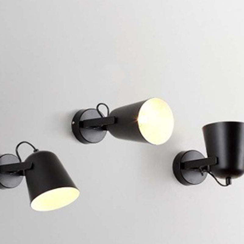 Macarons Rotatable Iron Lampshade Wall Lamp