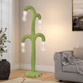 Cactus Resin Glass Living 4-Light Floor Lamp