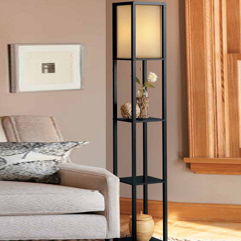 Modern Simplicity Fabric Living Floor Lamp