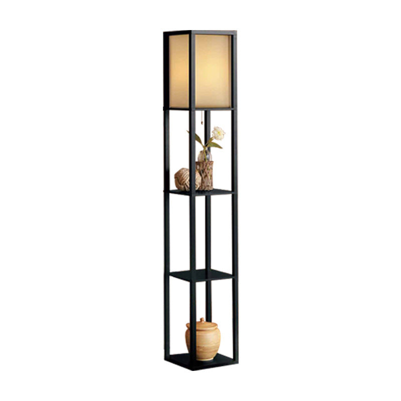 Modern Simplicity Fabric Living Floor Lamp