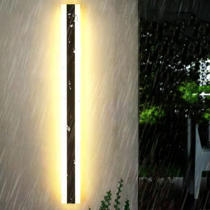 Long Stick Iron Acrylic Outdoor Light