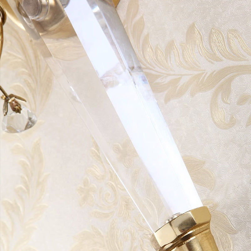 Phoenix Full Copper Fabric 2-Light Wall Lamp