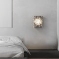 Square Aluminum Acrylic Transparent Wall Lamp