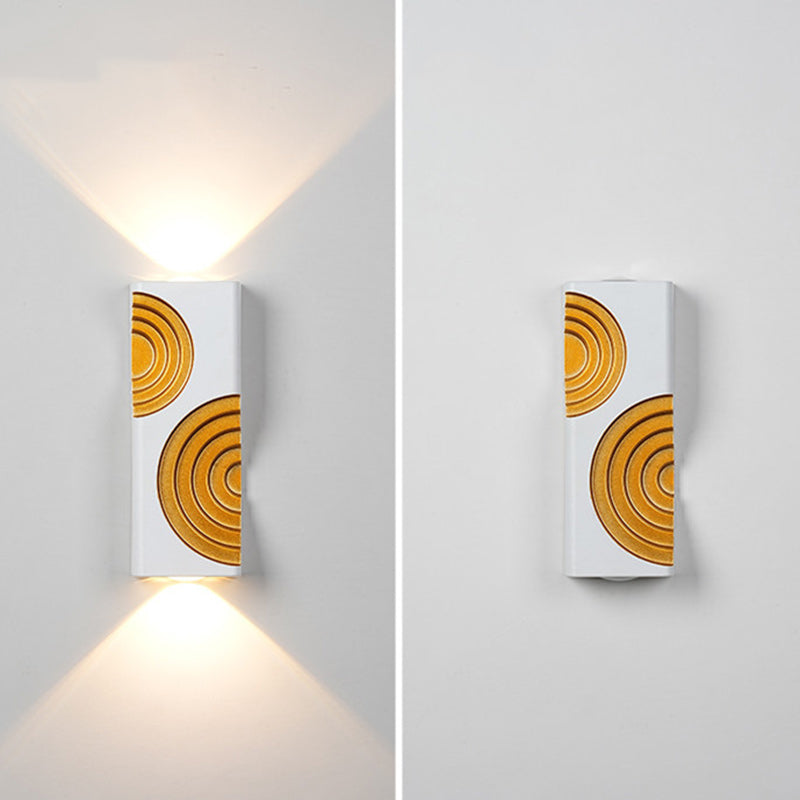 Rectangle Cube Aluminum Patios Outdoor Light