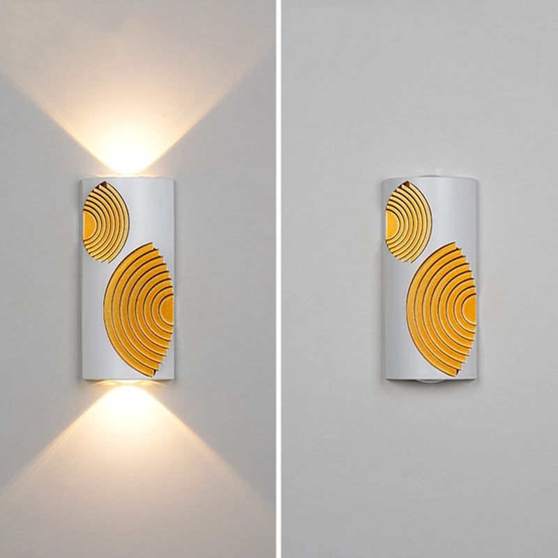 Rectangle Cube Aluminum Patios Outdoor Light