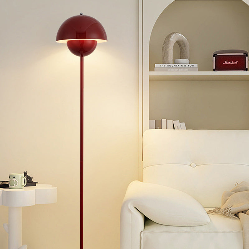 Contemporary Scandinavian Mushroom Hardware Floor Lamp