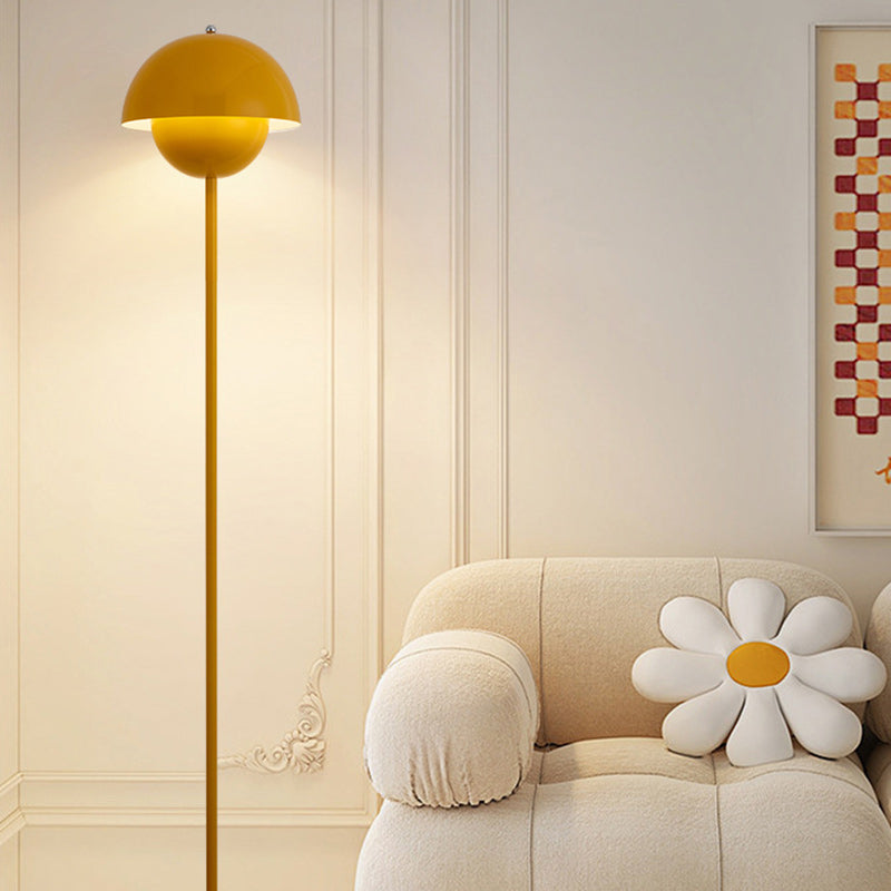 Contemporary Scandinavian Mushroom Hardware Floor Lamp