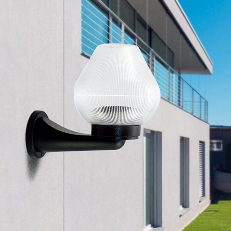 Polystyrene UV PC Oval Outdoor Light