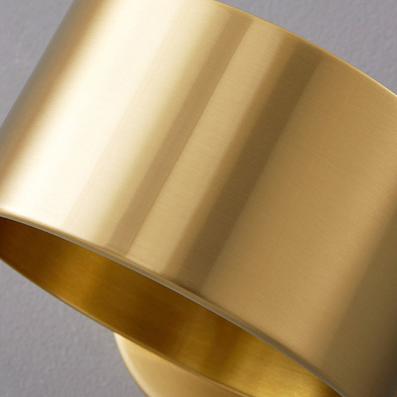Round Rotatable Full Copper Wall Lamp