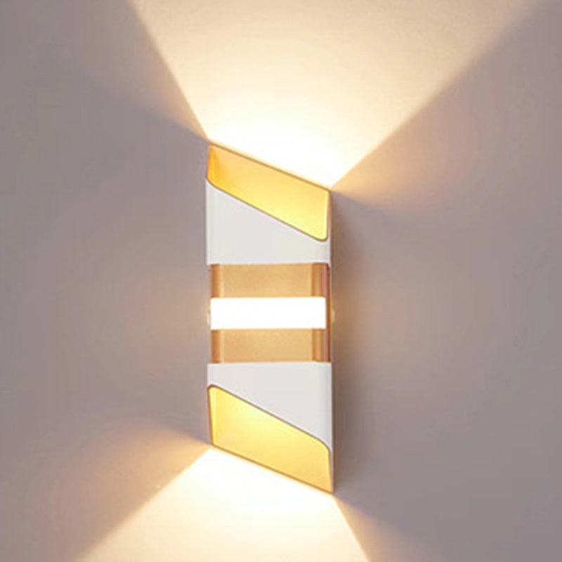 Rectangle Up Down Beam Outdoor Light