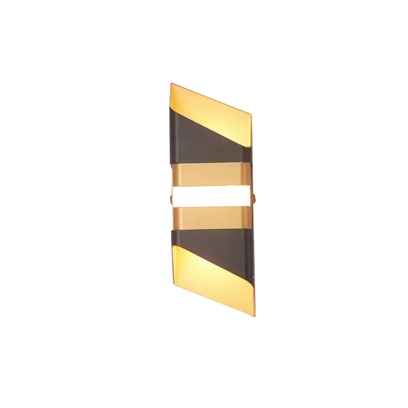 Rectangle Up Down Beam Outdoor Light