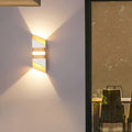 Rectangle Up Down Beam Outdoor Light