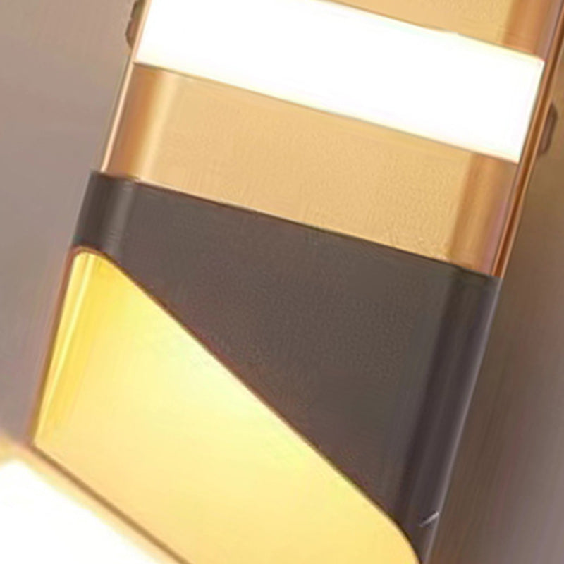 Rectangle Up Down Beam Outdoor Light