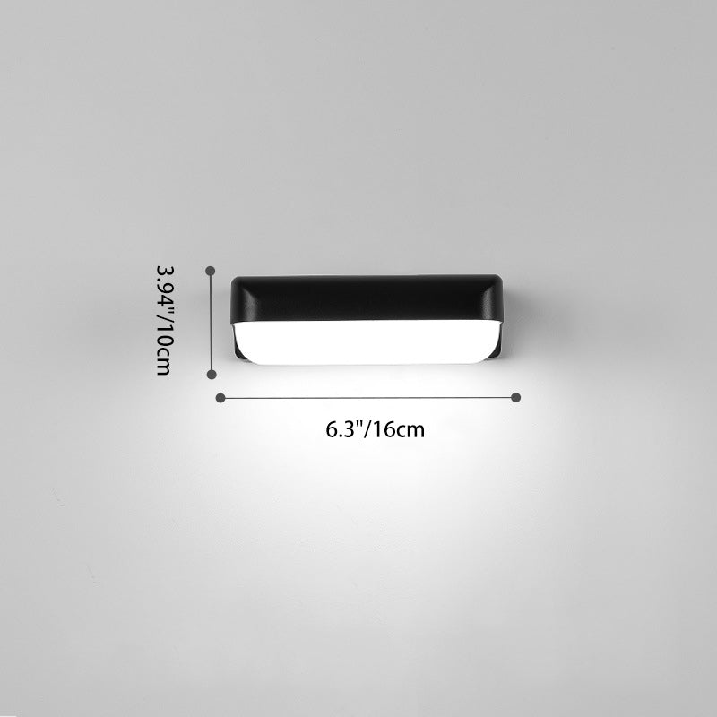 Cylinder Aluminum PC Patio Outdoor Light