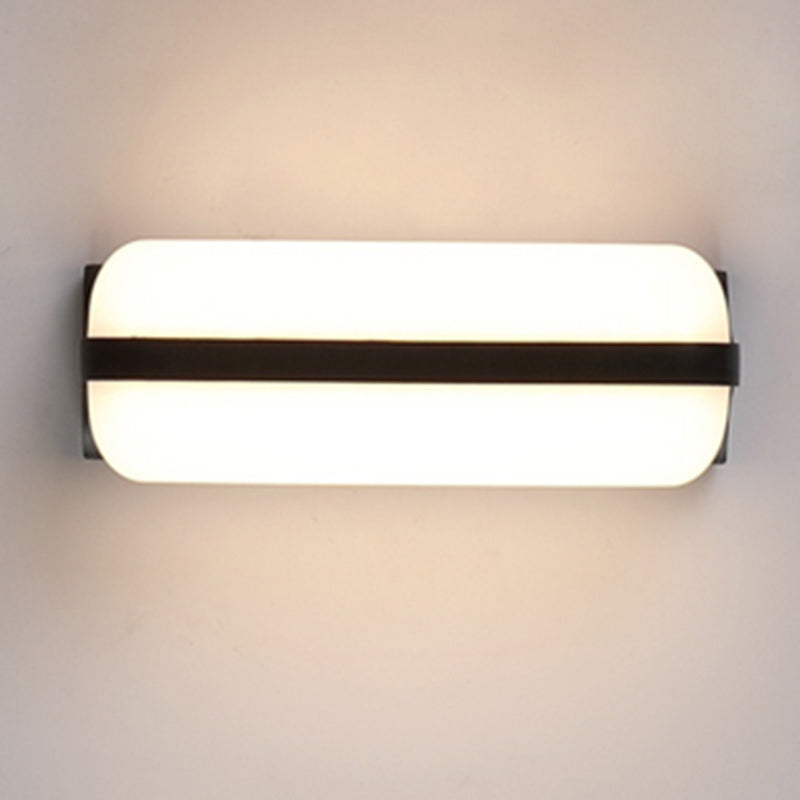 Cylinder Aluminum PC Patio Outdoor Light