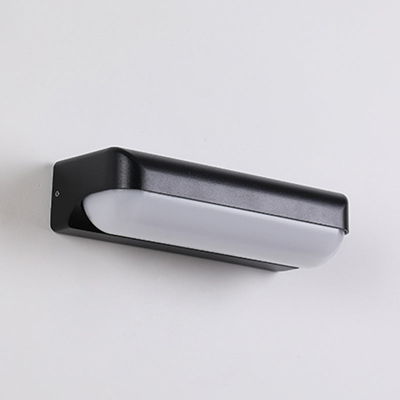 Cylinder Aluminum PC Patio Outdoor Light