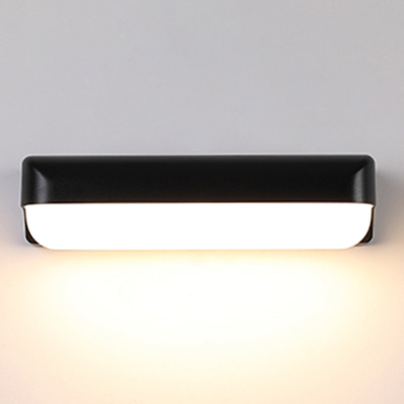 Cylinder Aluminum PC Patio Outdoor Light