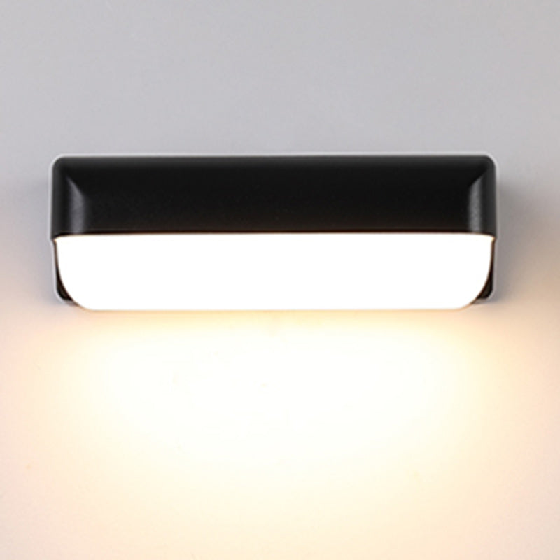 Cylinder Aluminum PC Patio Outdoor Light