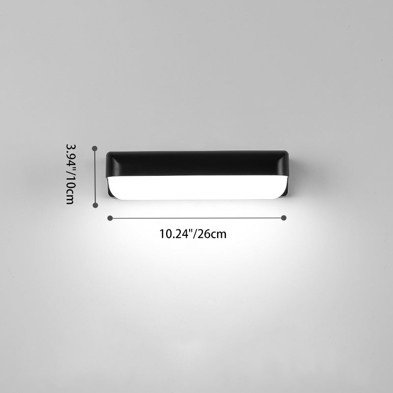 Cylinder Aluminum PC Patio Outdoor Light