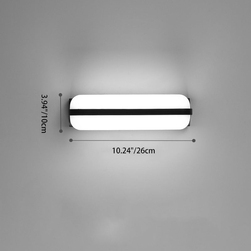 Cylinder Aluminum PC Patio Outdoor Light