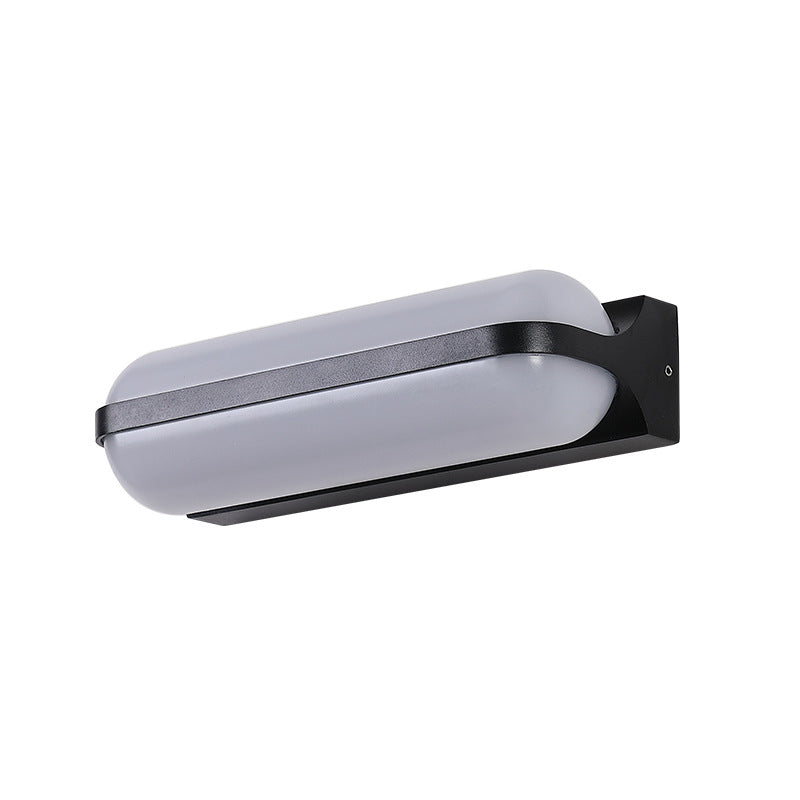 Cylinder Aluminum PC Patio Outdoor Light