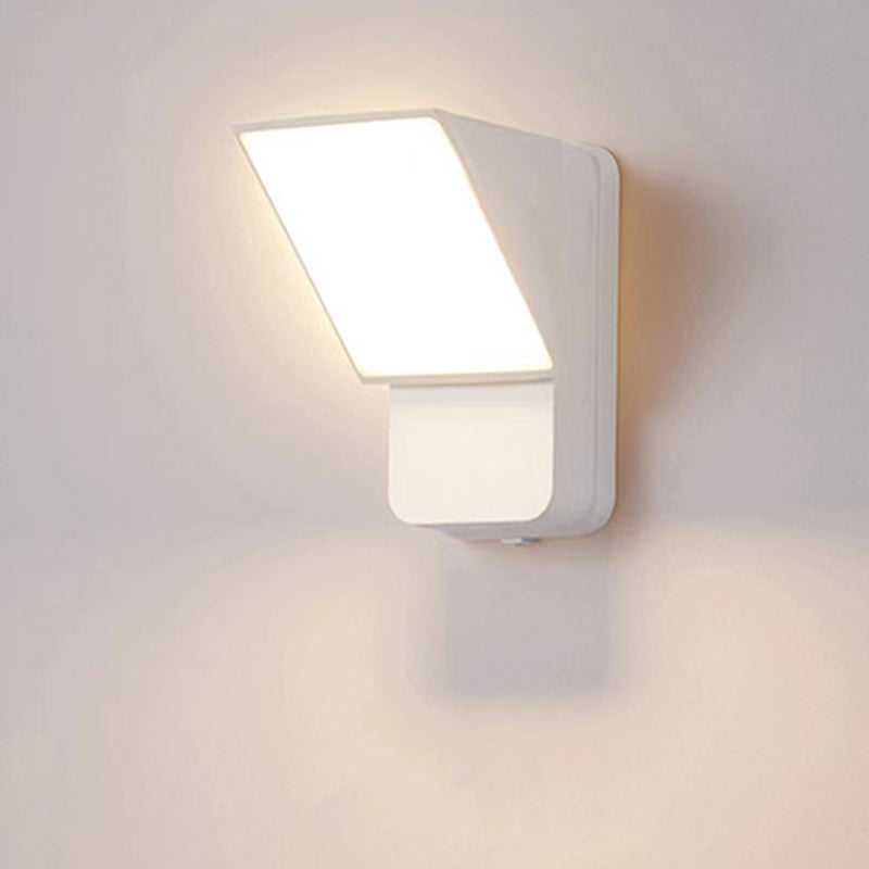 Rotatable Aluminum Lampshade Patio Outdoor Light