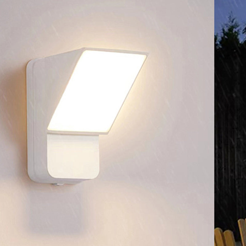 Rotatable Aluminum Lampshade Patio Outdoor Light