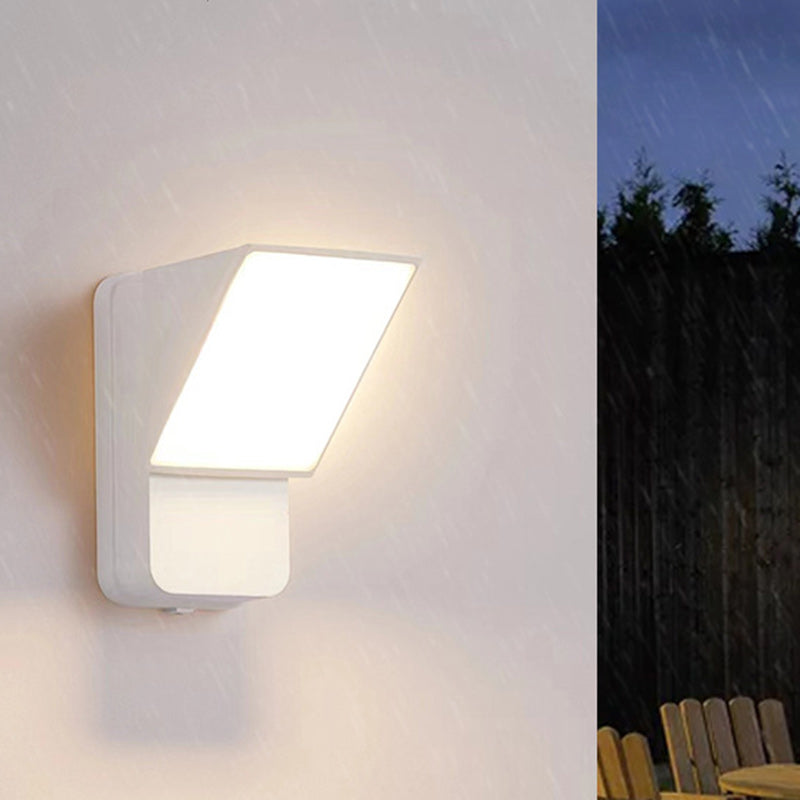 Rotatable Aluminum Lampshade Patio Outdoor Light