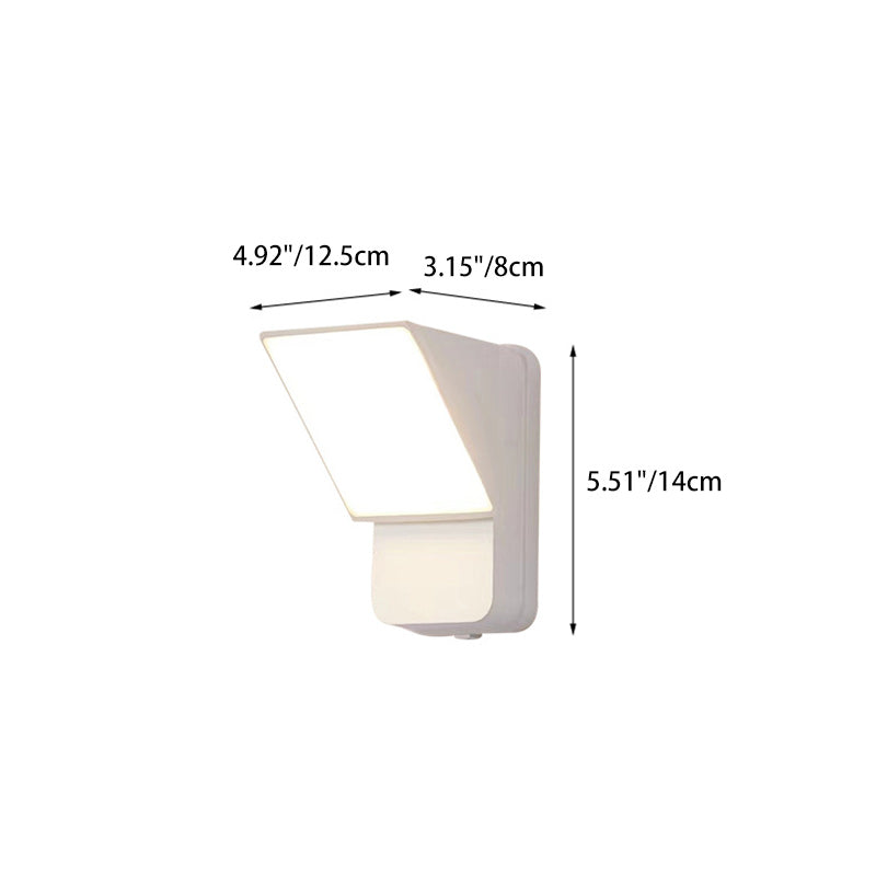 Rotatable Aluminum Lampshade Patio Outdoor Light