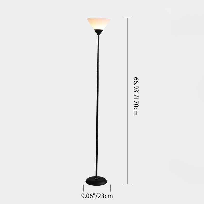 Contemporary Nordic Iron Acrylic Floor Lamp