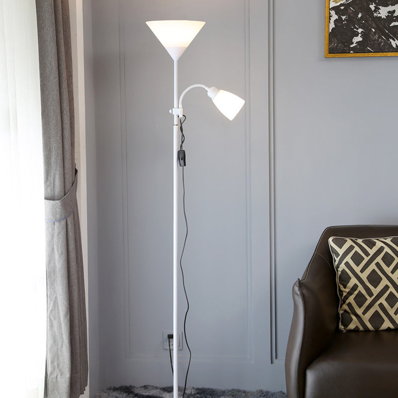 Contemporary Nordic Iron Acrylic Floor Lamp