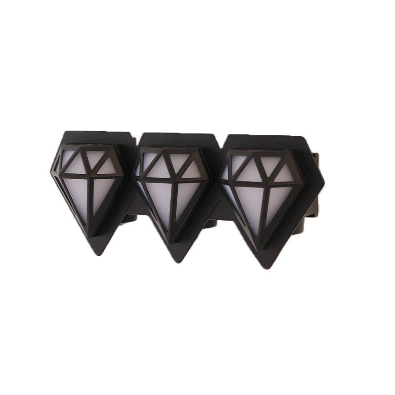 Aluminum Diamond Shape Patio Outdoor Light