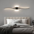 Long Curve Iron Acrylic Wall Lamp
