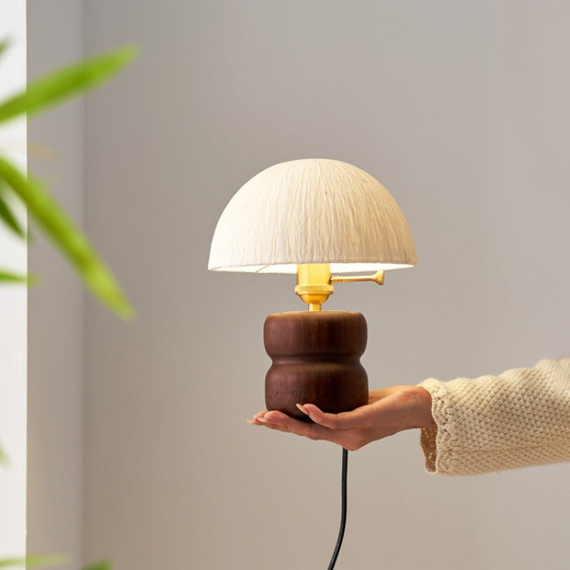 Umbrella Rice Paper Lampshade Table Lamp
